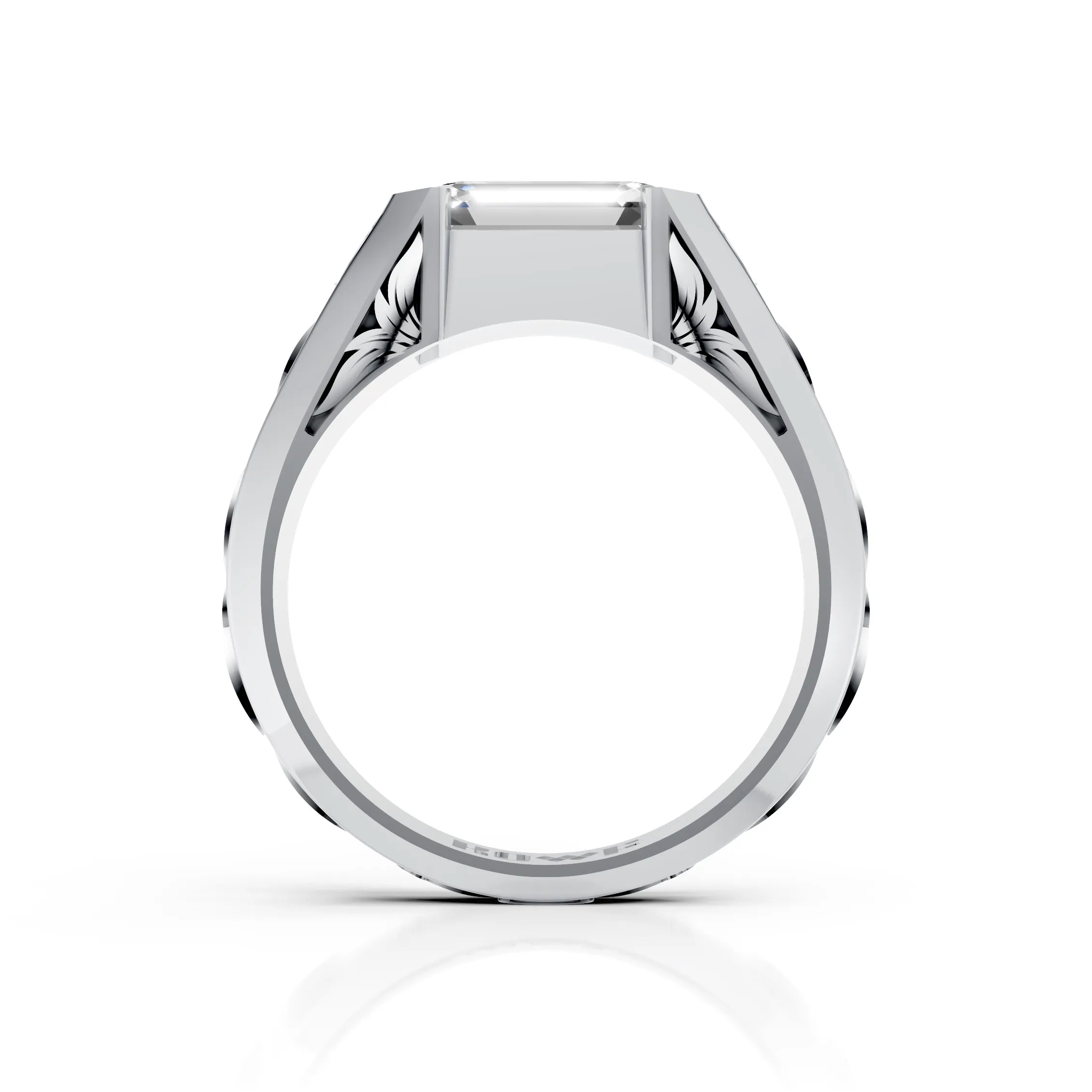 Heritage Emerald Cut Ring