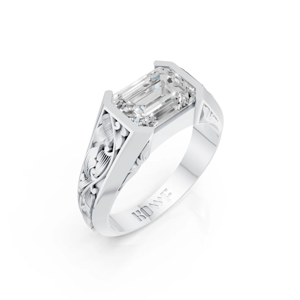 Heritage Emerald Cut Ring