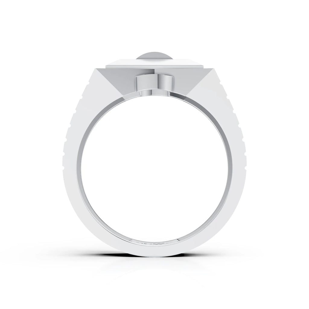 Architectural Gold Signet Ring