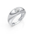 Bold Solitaire Ring
