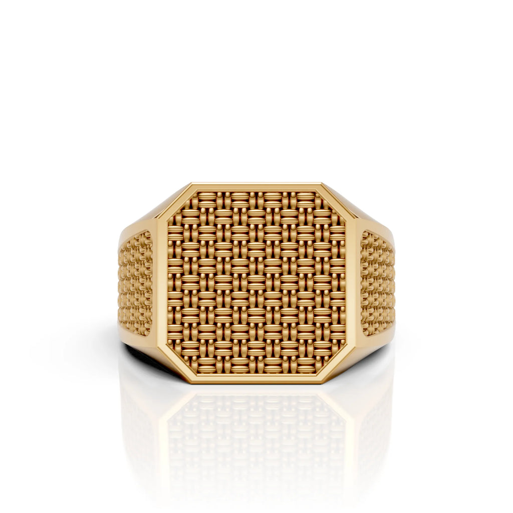 Woven Texture Ring