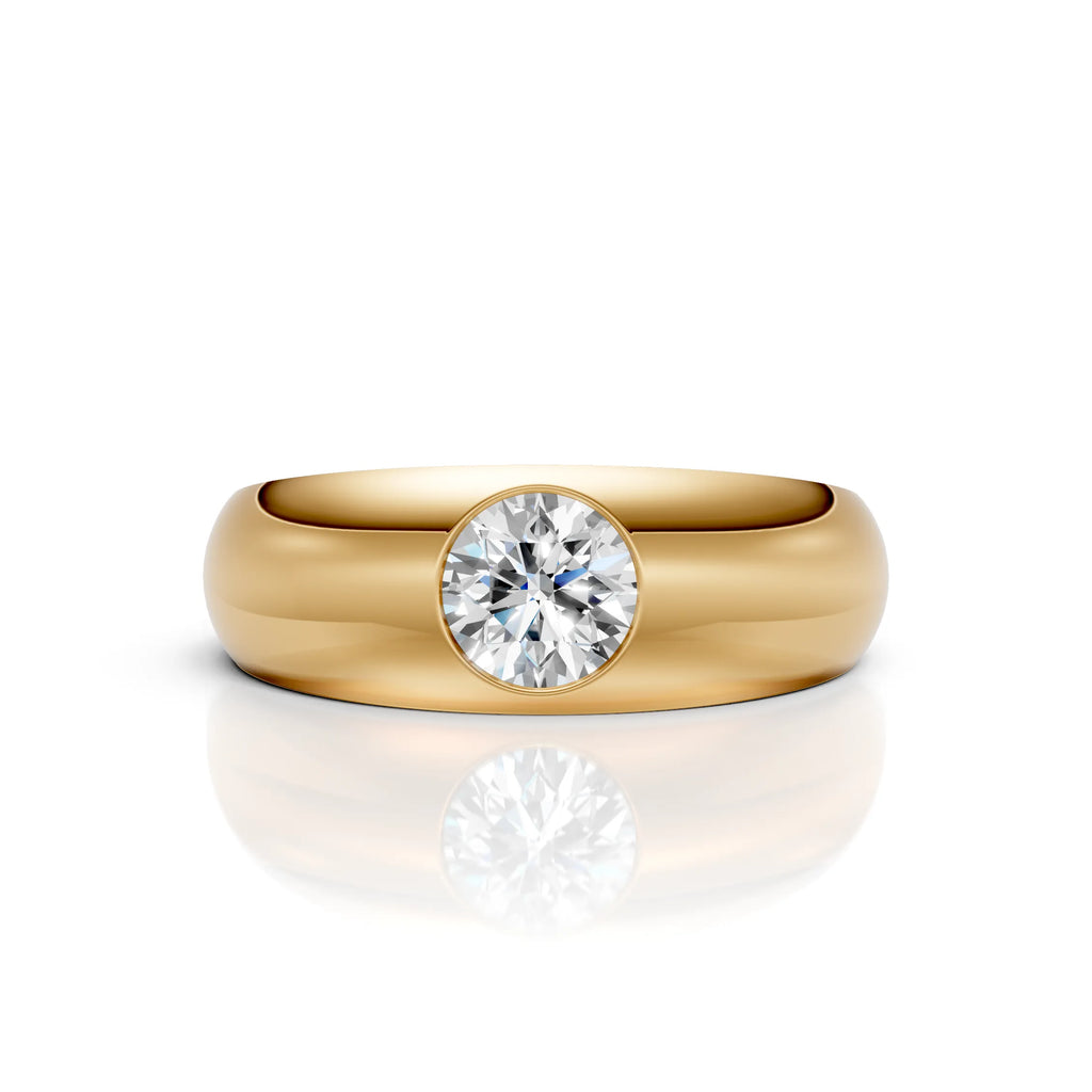 Bold Solitaire Ring