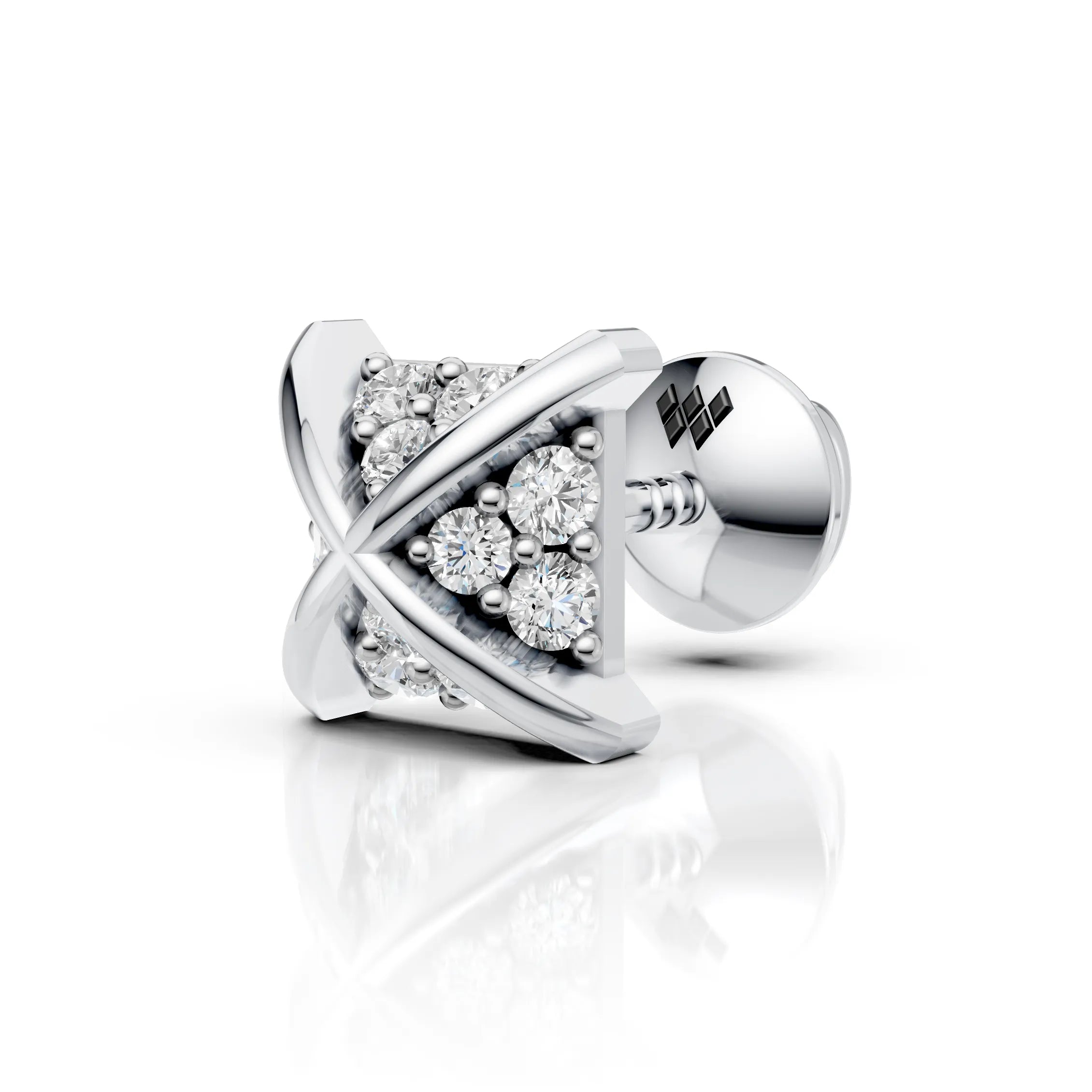 Crossfire Diamond Stud
