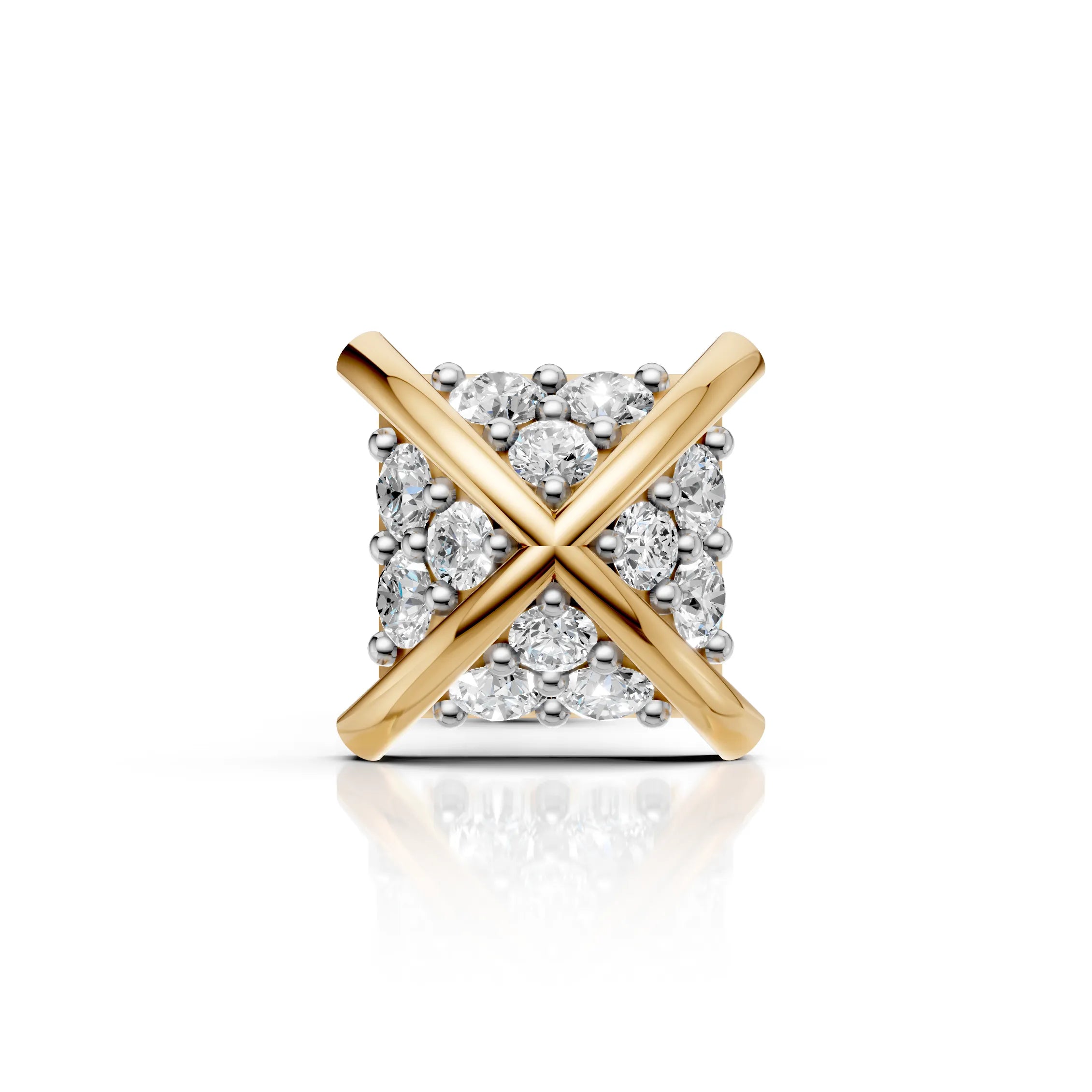 Crossfire Diamond Stud
