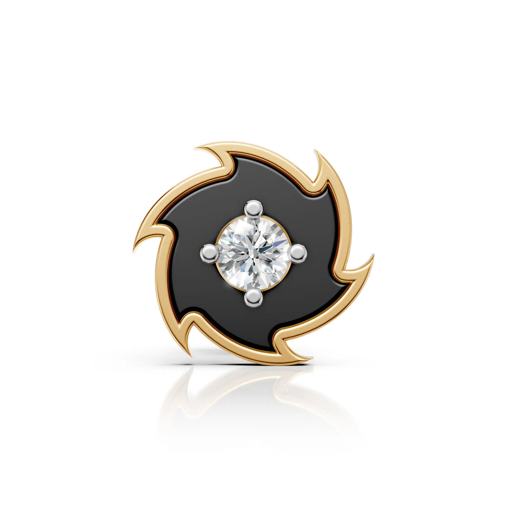 Eclipse Diamond Stud