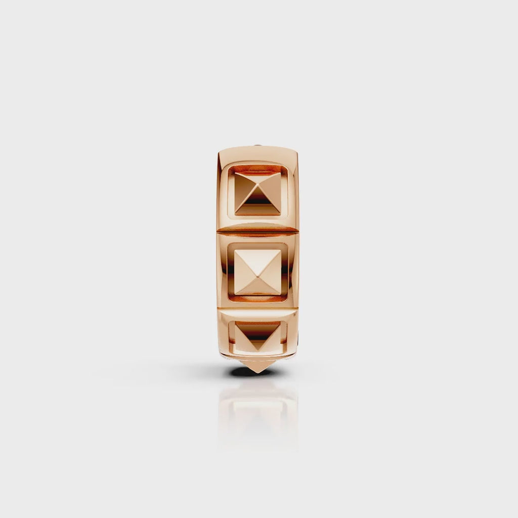 Pyramid Luxe Hoop