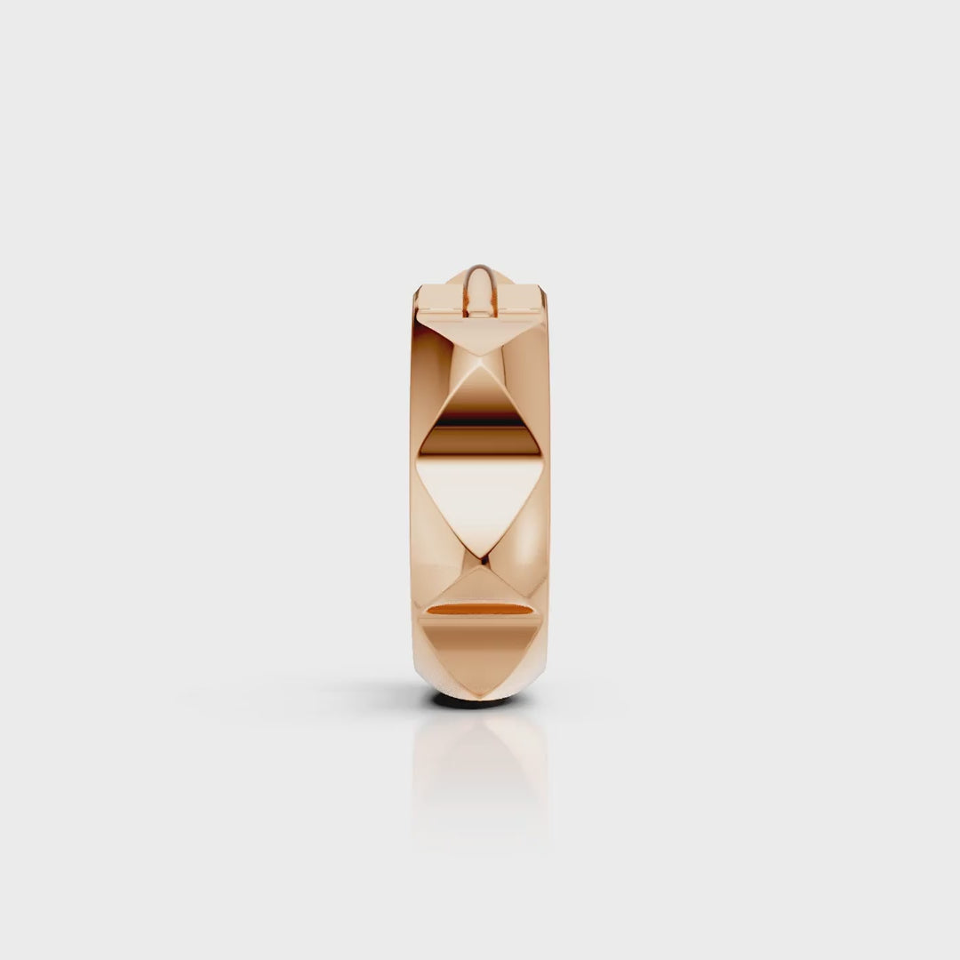 Facet Edge Hoop