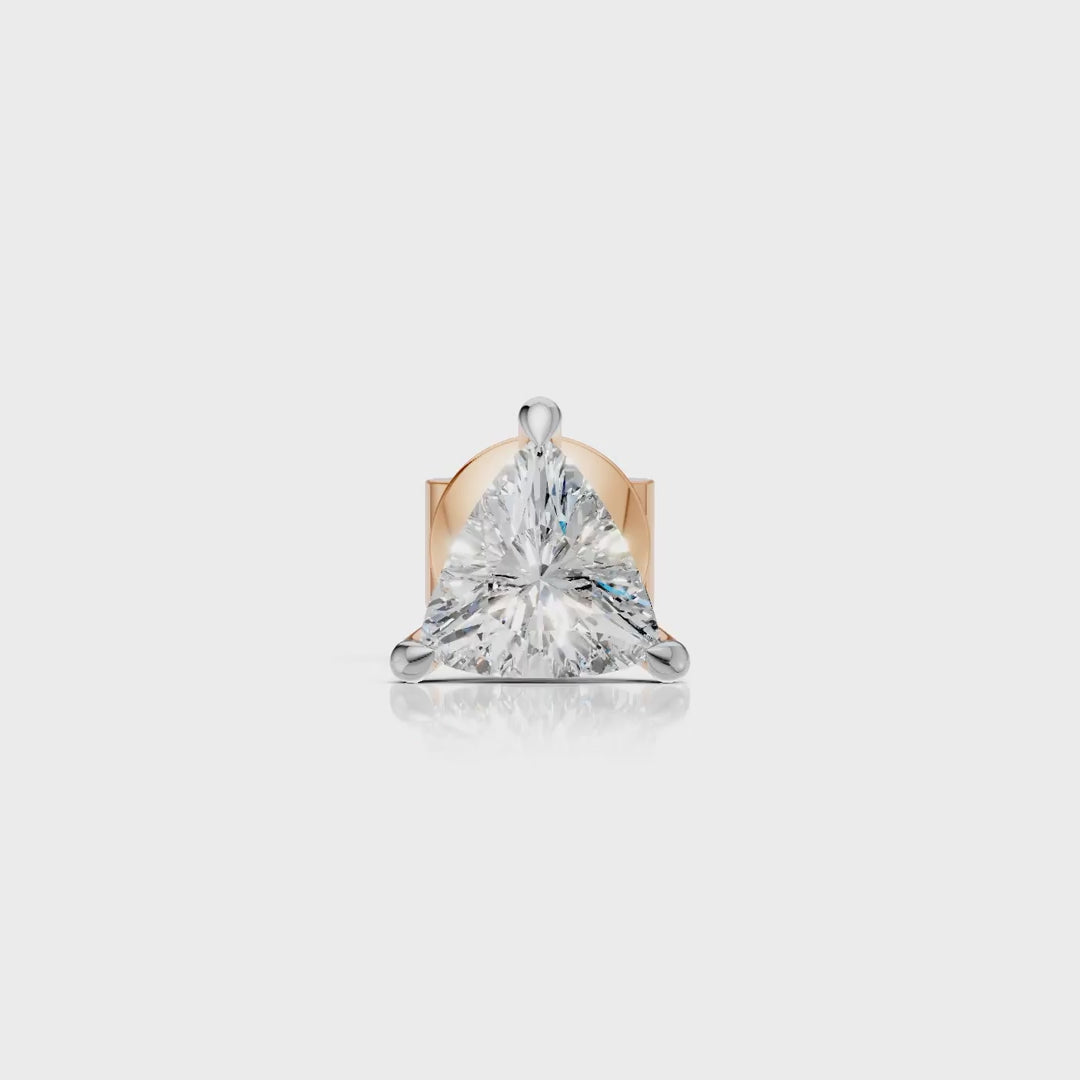 Trillion Shape Earrings (1 PC)
