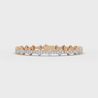 Floral Sparkle Tennis Bracelet