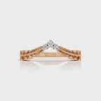 Diamond Laurel Leaf Ring