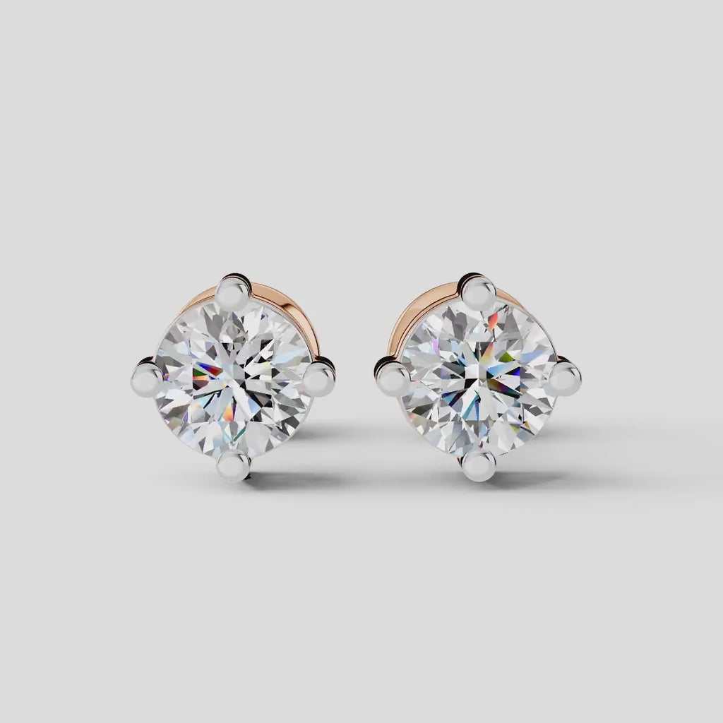 Round Shape Earrings (1 Pair)