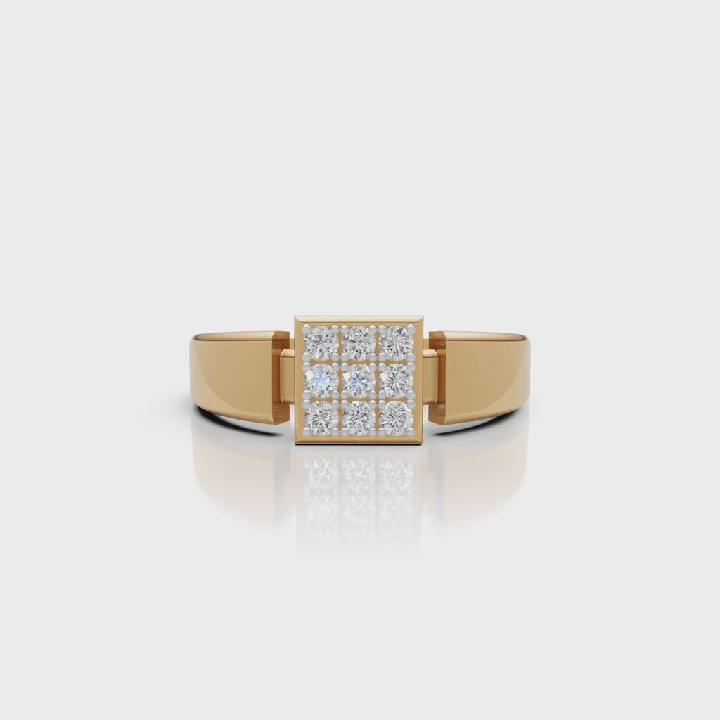 Square Cluster Ring
