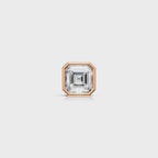 Ascher Shaped Bezel Setting Earring ( 1 PC)