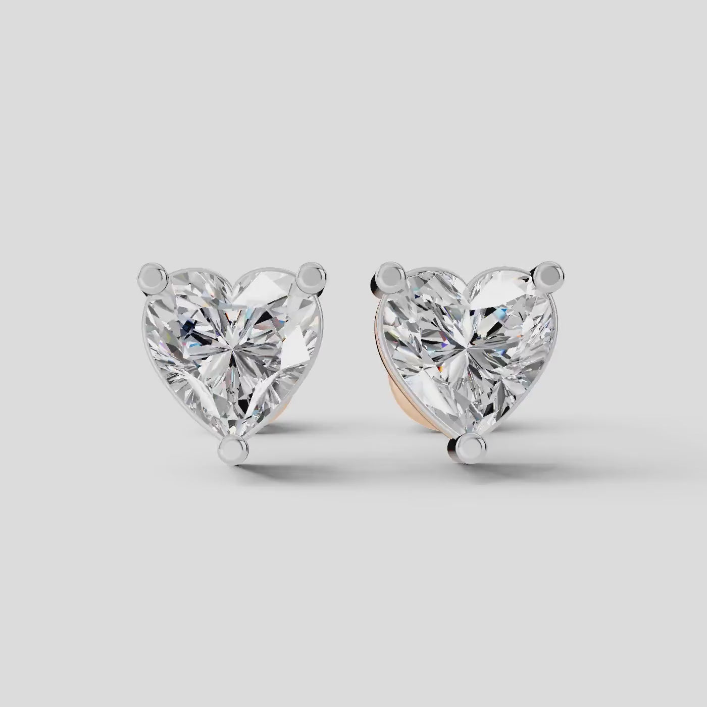 Heart Shape Earrings (1 PAIR)