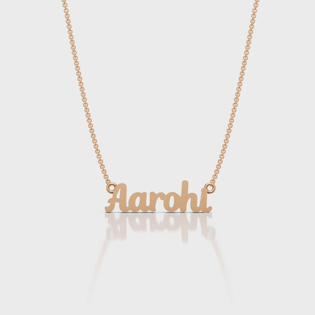 Personalized Princess Name Pendant