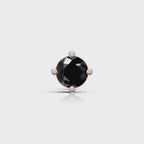 Virat Kohli Inspired Black Stud Earring (1 PC)