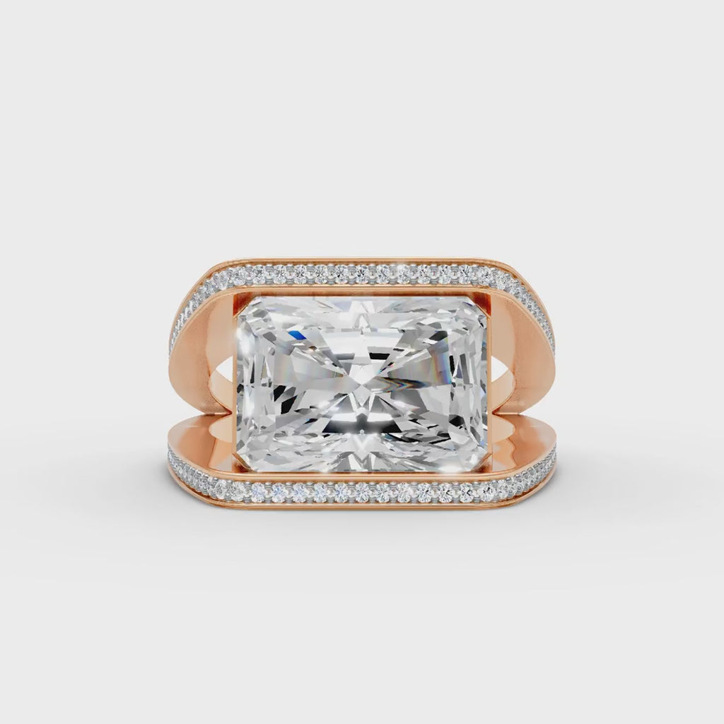 Radiant Frame Ring