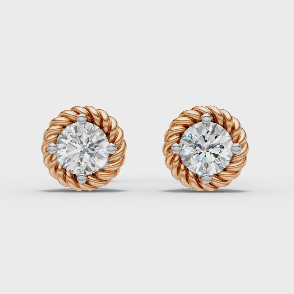 Classic Rope Earrings (1 Pair)