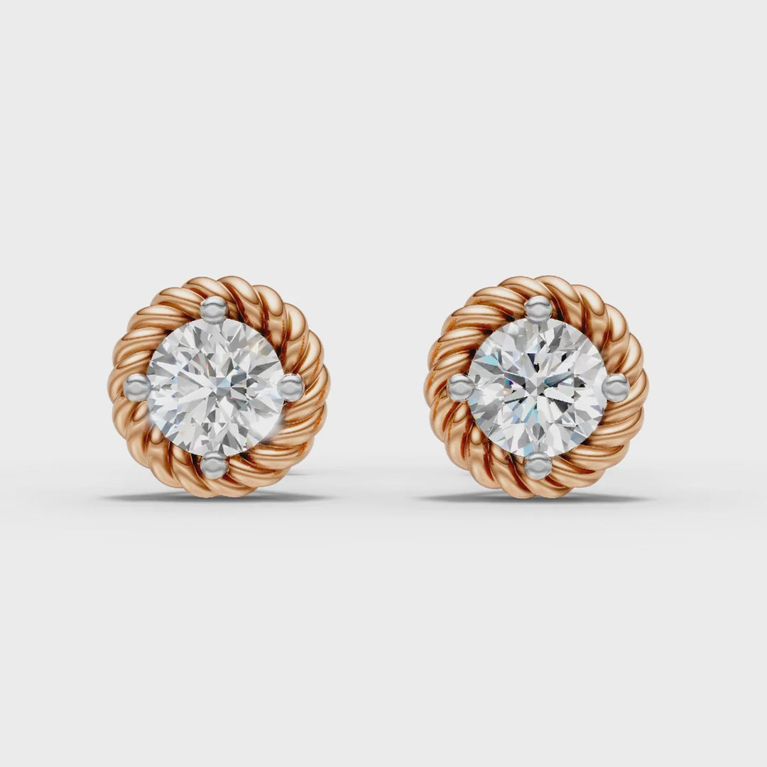 Classic Rope Earrings (1 Pair)