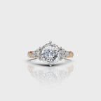 Portuguese Solitaire Diamond Accent Ring