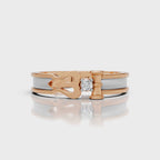 Royal Trident Solitaire Ring