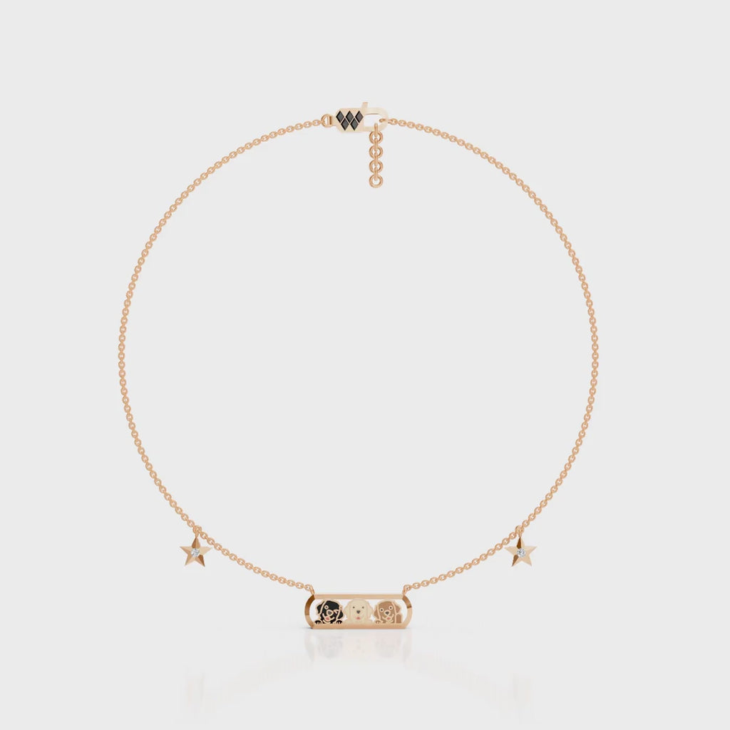 Little Puppy Charm Chain