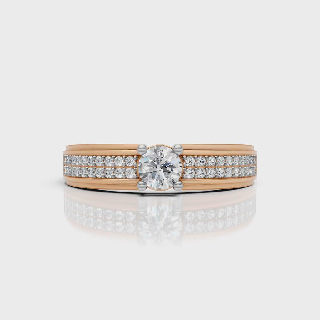 Celeste Solitaire Diamond Ring