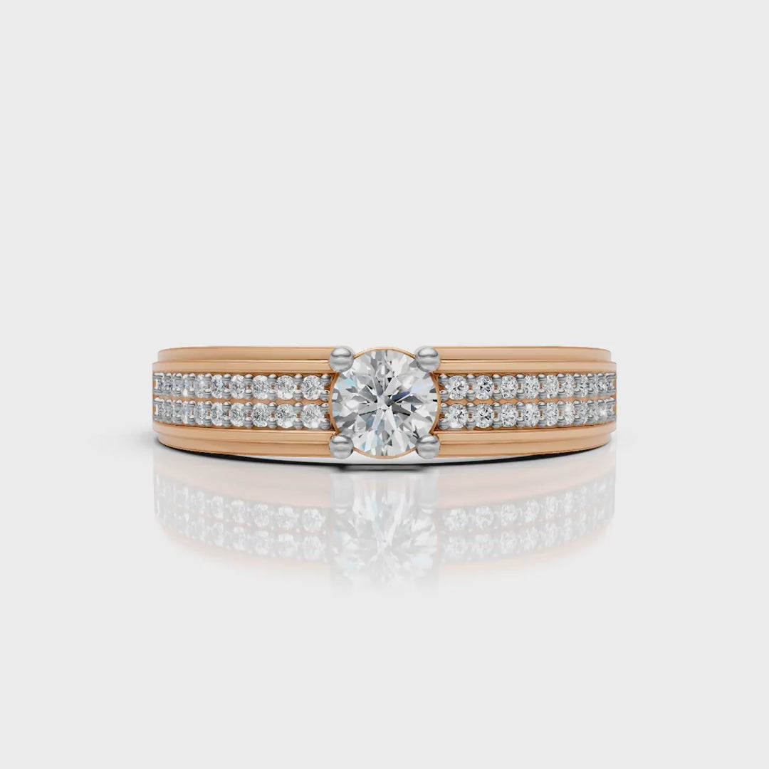Celeste Solitaire Diamond Ring