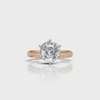 Portuguese Solitaire Split Shank Ring
