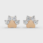 Paw Print Earring (1 Pair)