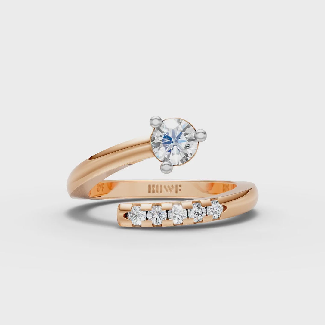Open Solitaire Ring