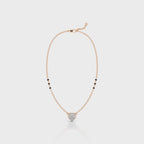 Heart Halo Moissanite Pendant