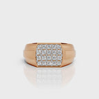 Pave Diamond Men's Ring