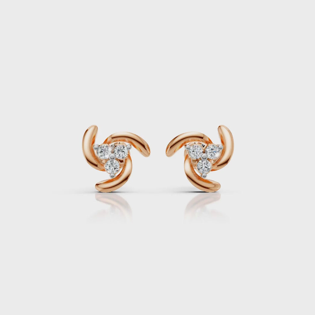 Celestial Swirl Studs