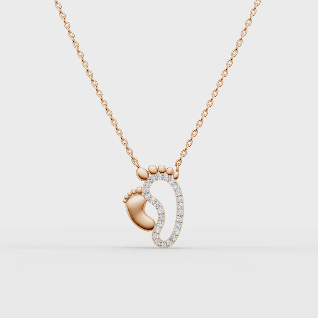 Tiny Steps Baby Foot Pendant