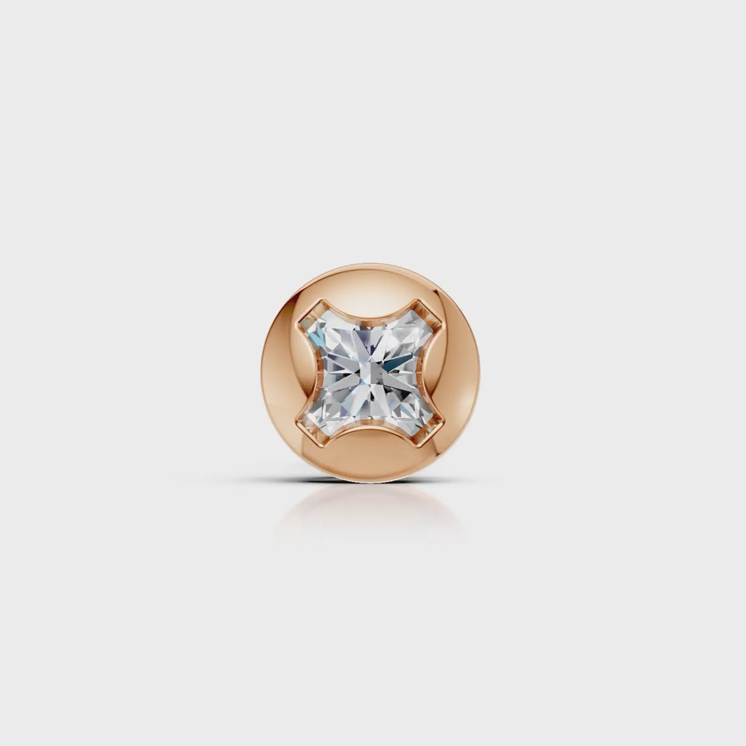 Orbit Frame Diamond Stud (1 PC)
