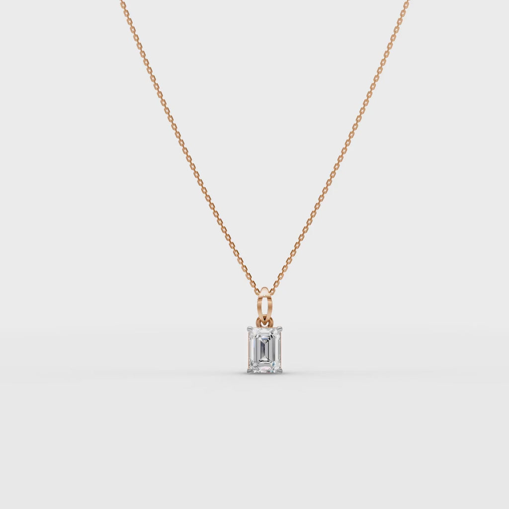 Emerald Shape Pendant