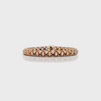 Black & White Diamond Rope Bracelet