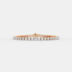 3.5 MM Round Shaped Tennis Bracelet