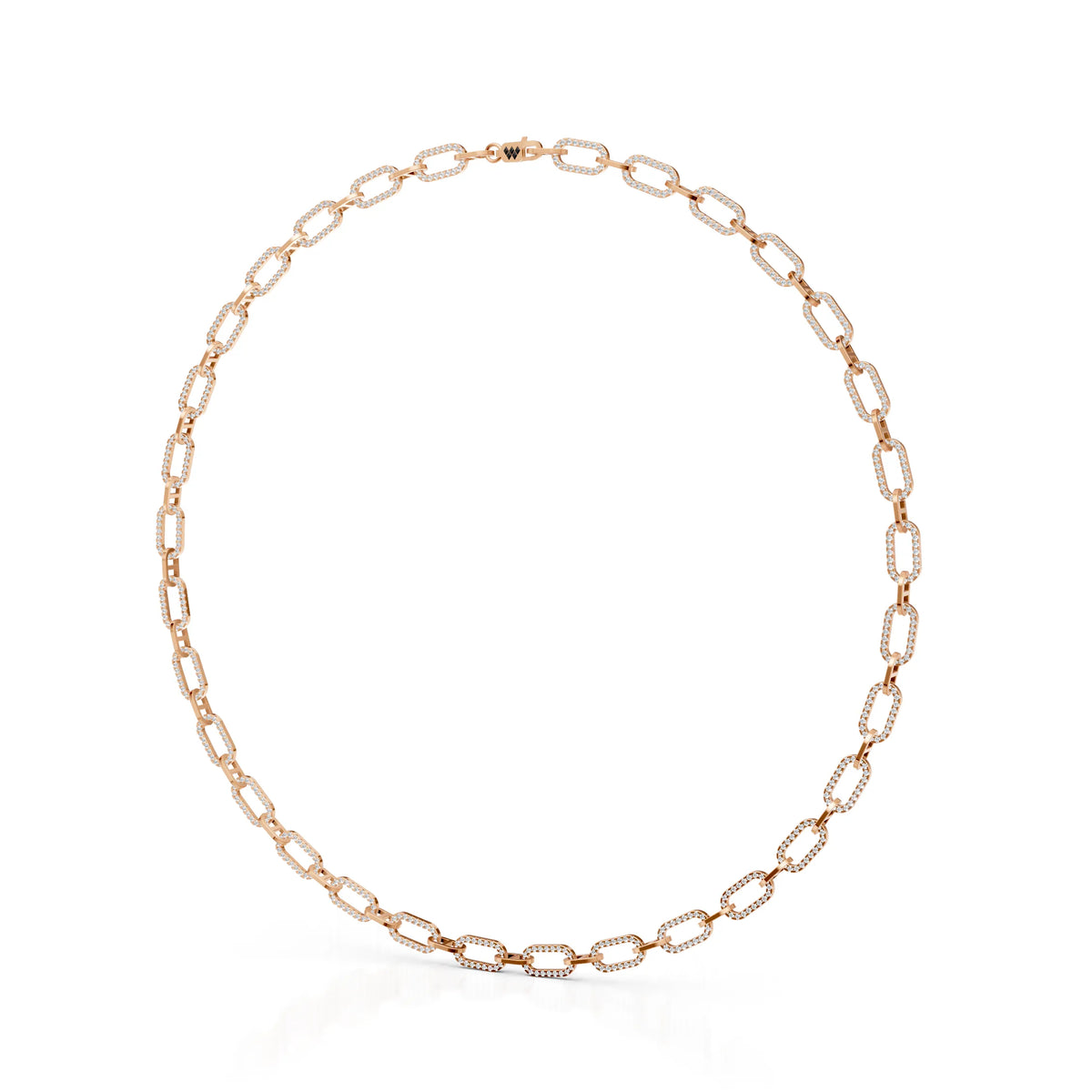 Pavé Open Link Chain