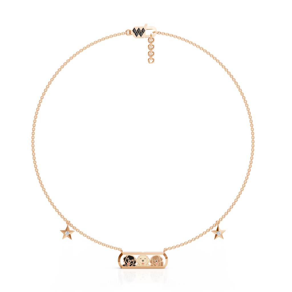 Little Puppy Charm Chain