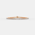 3 MM Round Shaped Tennis Bracelet
