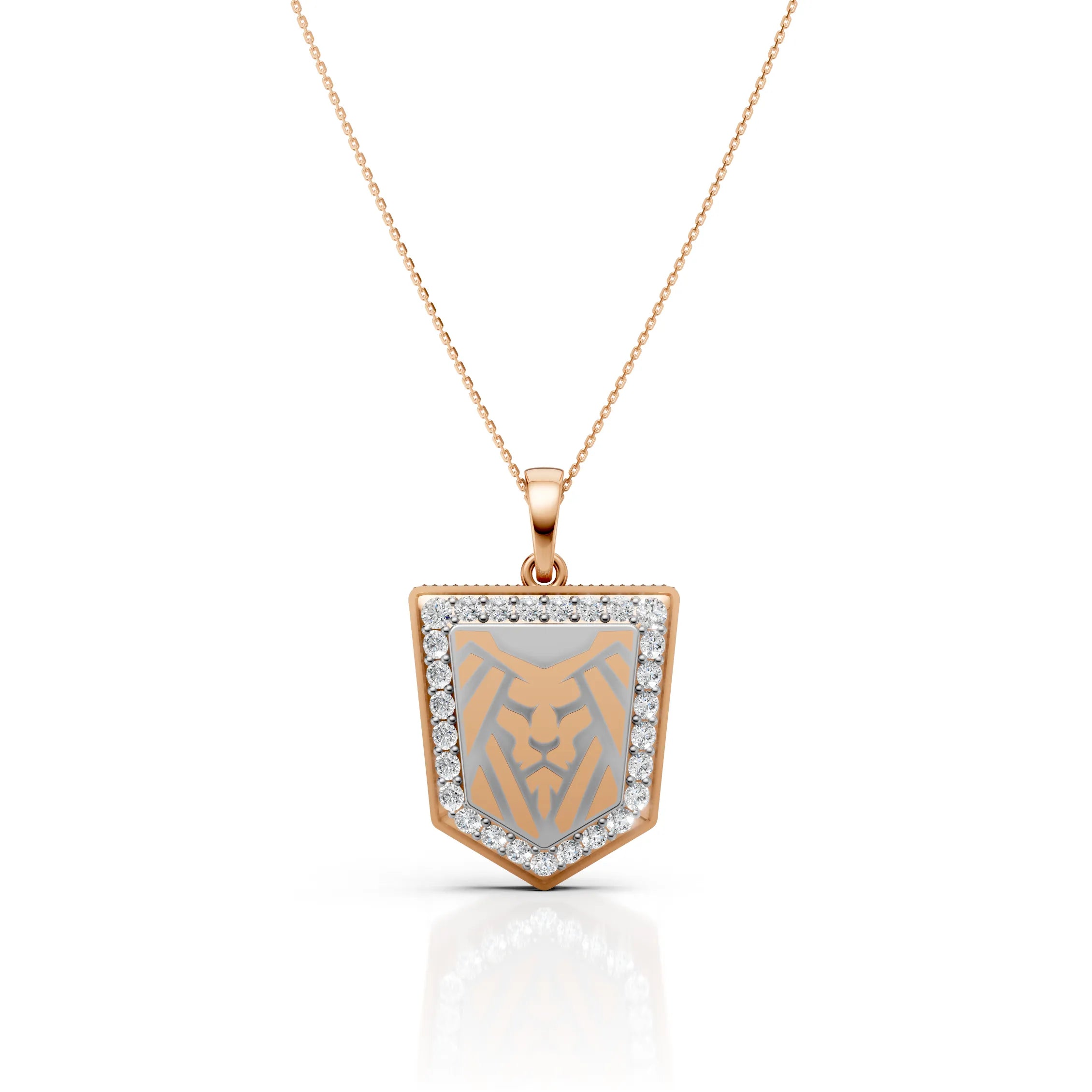 Lion Shield Pendant