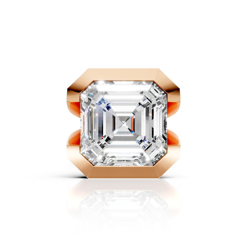 Asscher Vault Earring (1 PC)