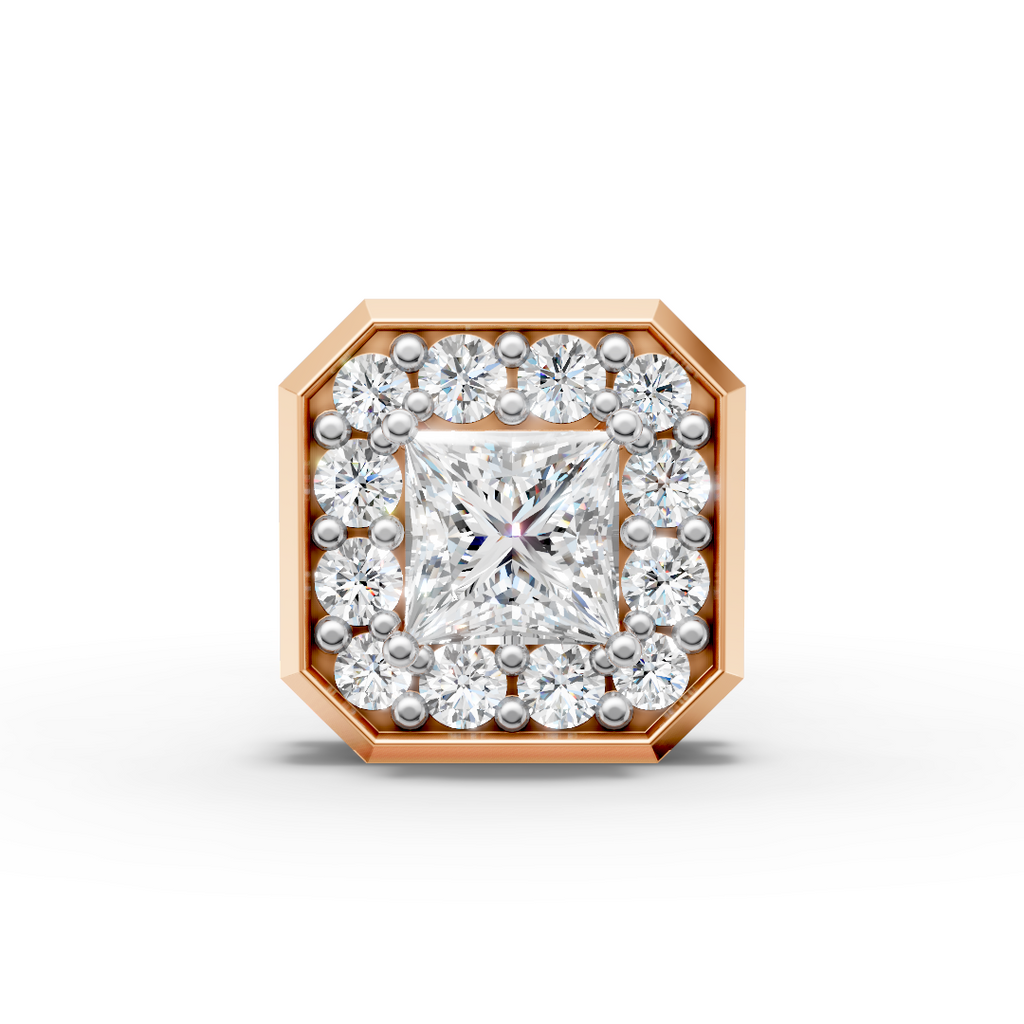 Princess Hexagon Shape Earring(1 PC)
