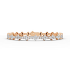 Floral Sparkle Tennis Bracelet