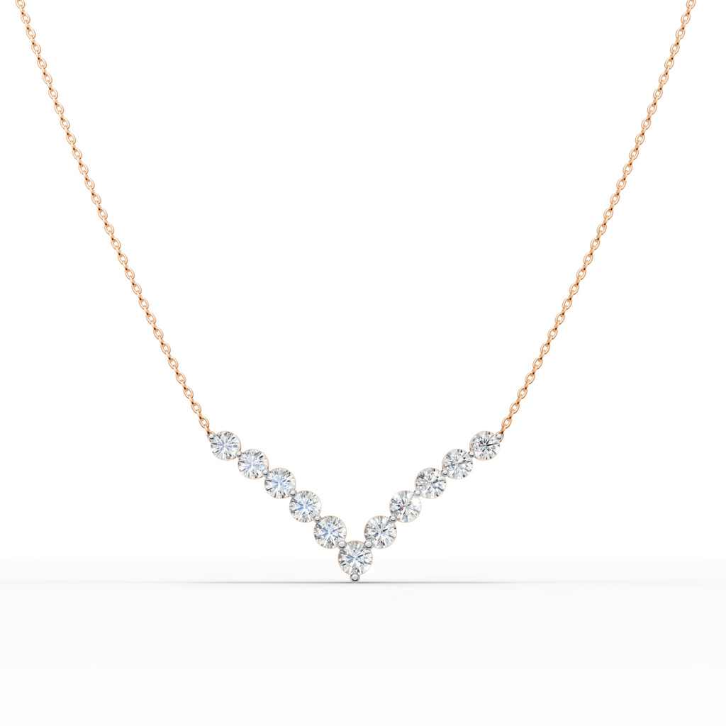 Minimal V Curve Pendant