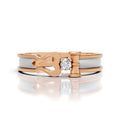 Royal Trident Solitaire Ring