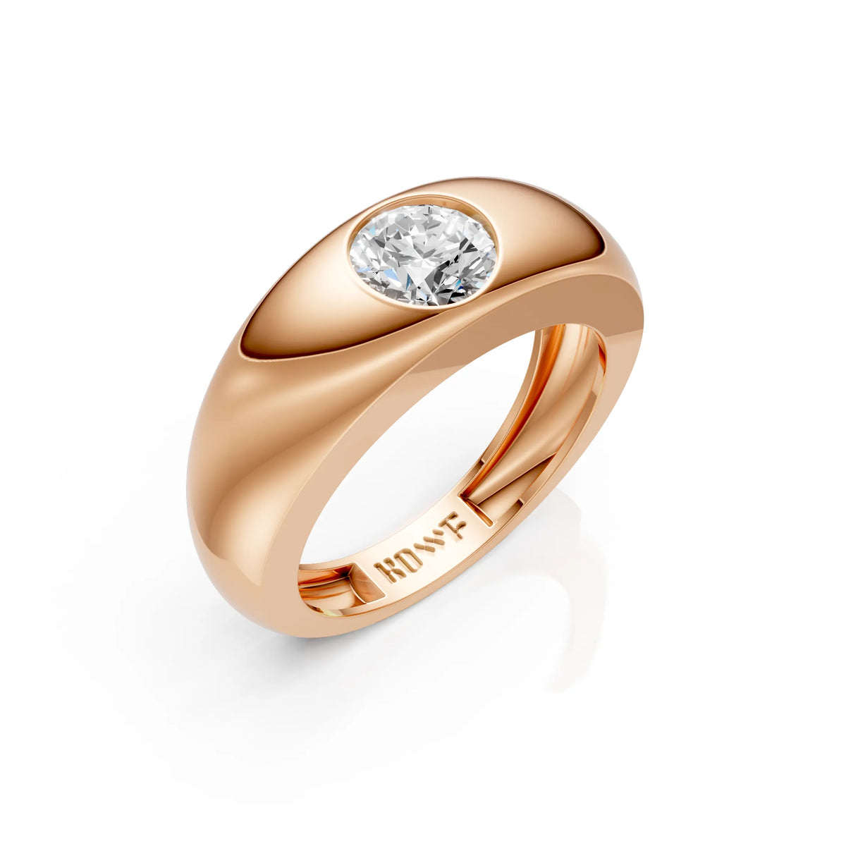 Bold Solitaire Ring