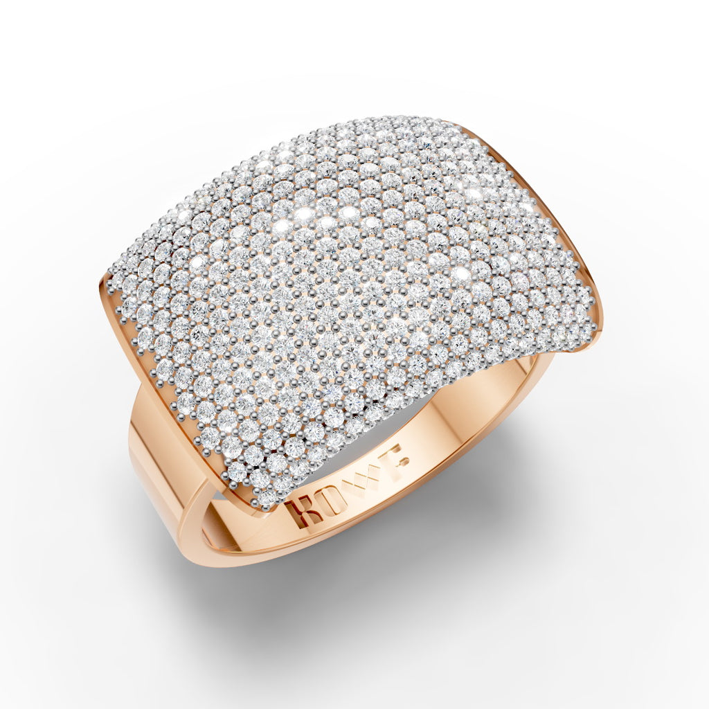Full Top Diamond Ring